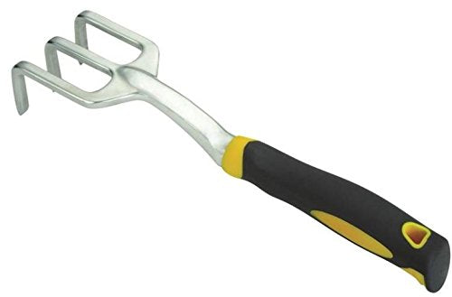 Edward Tools Aluminum Hand Cultivator - Rust Proof Aluminum Cultivator for Weeding and Turning Soil - NbuFlowers