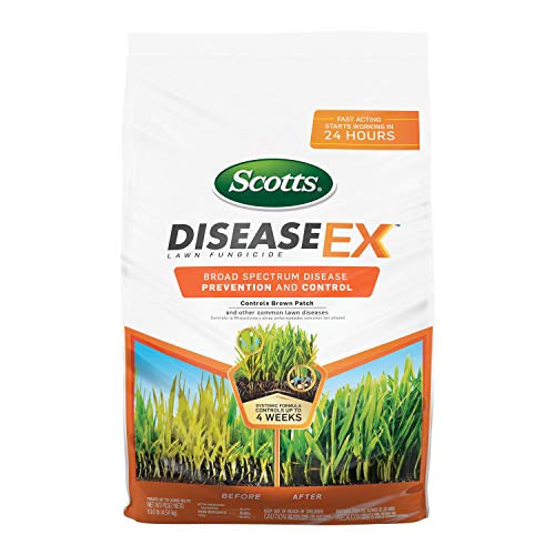 Scotts DiseaseEx Lawn Fungicide - Fungus Control, Fast Acting, Treats up to 5,000 sq. ft., 10 lb. - NbuFlowers